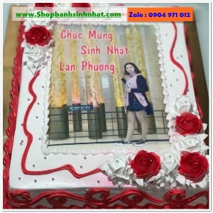 Bánh Sinh Nhật In Hình Ảnh - H711
